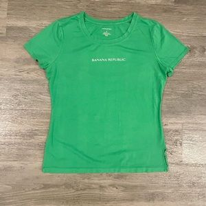 Banana Republic Green T-shirt